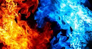 Blue And Red Fire alt