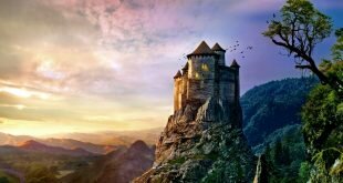 Princess Castle Mountain Fantasy