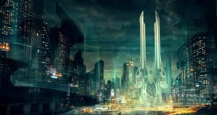 Sci Fi City Of Future