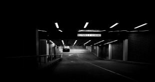 Dark car vehicle parking parking lot underground garage Wallpaper