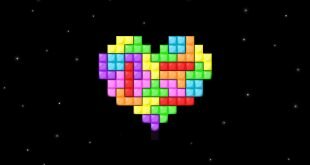 Heart of figures Tetris Wallpaper
