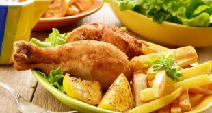 Meal Food Chicken Lunch French Fries Wallpaper
