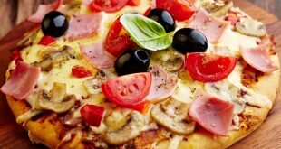 Pizza Mushroom Cheese Tomato Food Wallpaper
