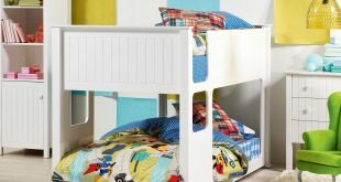 White bunk bed in the nursery Wallpapers