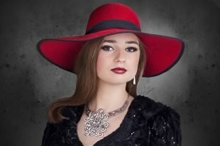 Woman Hat The Elegance Jewelry Silver Shopping Wallpaper