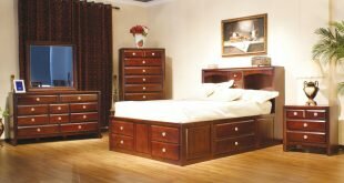 Wooden furniture in the bedroom Wallpapers
