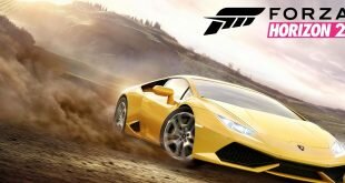 Yellow Lamborghini in the game Forza Horizon 2 Wallpaper